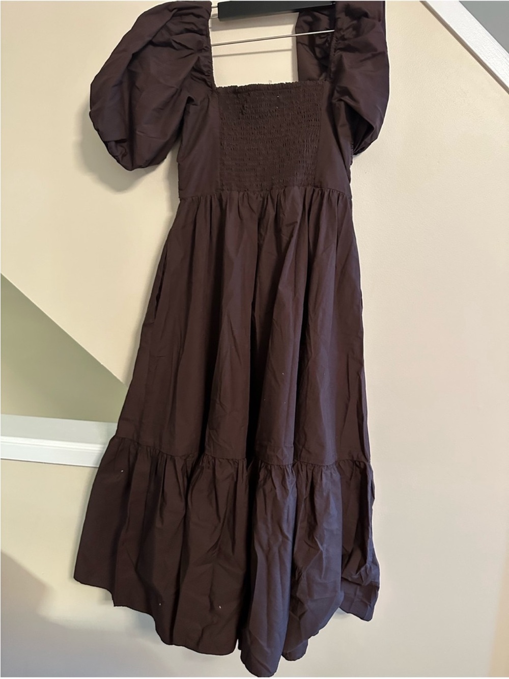 Wilfred Amuse Poplin Midi Dress